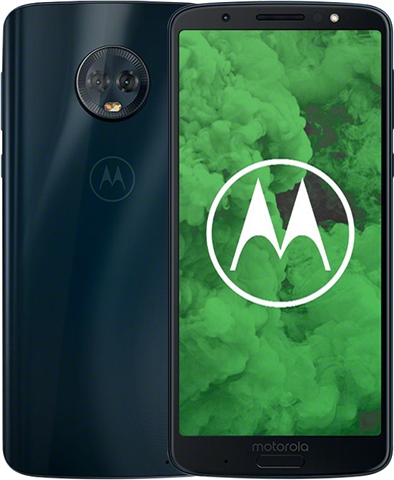 Motorola Moto G6 Plus 64GB Deep Indigo, Unlocked C